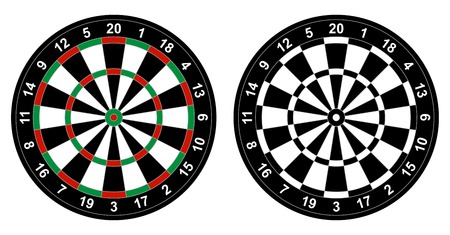 Dartboard Inventory Illustrations or photos And Pics - 123RF photo regarding Printable Dart Board identify Dartboard Inventory Illustrations or photos And Illustrations or photos - 123RF